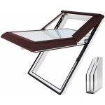Skylight SUPRO Bílá/Hnědá 78 x 118 cm – Sleviste.cz