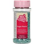 SLEVA: FunCakes sugarpearls 4mm - metallic blue - 80g – Sleviste.cz