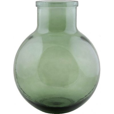 Váza ARAN, 31cm|8L, zeleno šedá|Vidrios San Miguel|Recycled Glass – Hledejceny.cz