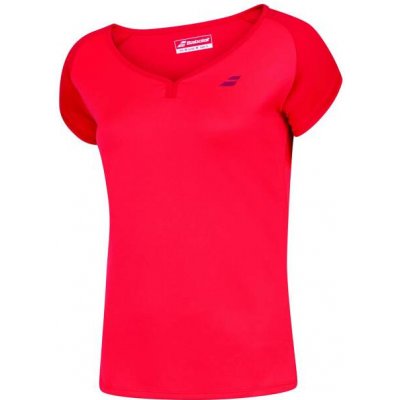 Babolat Play Cap Sleeve Top Girl Tomato Red – Sleviste.cz