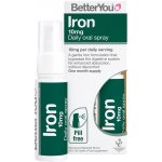 BetterYou Iron 10 Daily Oral Spray, Železo, Orální sprej, 25 ml – Zboží Mobilmania