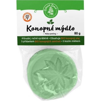 Zelená Země Konopné mýdlo peelingové Máta 80 g od 79 Kč - Heureka.cz