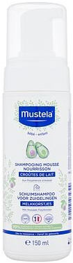 Mustela Bébé Foam Shampoo šampon proti tvorbě mléčných krust 150 ml pro děti