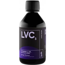 Lipolife Liposomální vitamín C, D3, K2+zinek s příchutí pomeranče, 240 ml