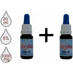 Cibiday 2 x 10 ml 5% CBD olej