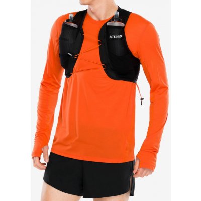 adidas běžecká vesta Terrex Trail Running Techrock Vest- black/white/impora – Zbozi.Blesk.cz