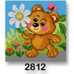 VTC Vyšívací předloha 70244 2812 medvídek 1 zelená 15x15cm – Zboží Dáma