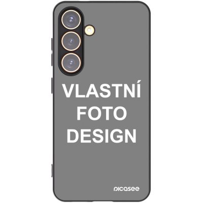 Picasee silikonové Samsung Galaxy S24 S921B 5G Vlastní design/motiv černé – Hledejceny.cz