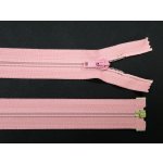 Spirálový zip no.5 rozepínací 90cm - více barev color: 537 světle růžová – Hledejceny.cz