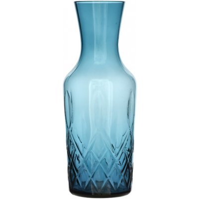 Lyngby Glas Modrá skleněná karafa Sorrento 1 l – Hledejceny.cz