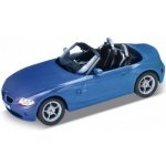 Welly BMW Z4 model modrý 1:24 – Zboží Dáma