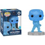 Funko Pop! Infinity Saga Captain America Blue Art SeriesBobble-Head – Hledejceny.cz