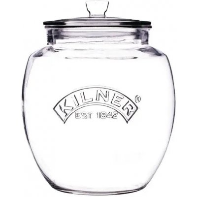 Kilner Skleněná dóza s víčkem oblá 850 ml – Zboží Mobilmania