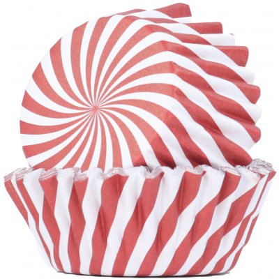 PME Košíčky Vánoční červeno bílé 50x30mm 30 ks – Zboží Dáma