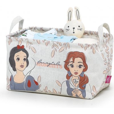 Domopak textilní úložný koš Disney Princess 32 x 23 x 19 cm – Zboží Mobilmania