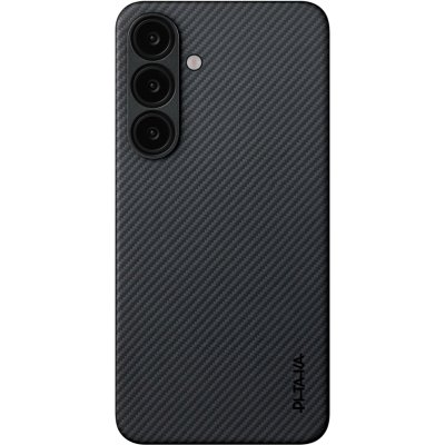 Pitaka Ultra-Slim Case Samsung Galaxy S25 Black/Grey Twill KS2501 – Sleviste.cz