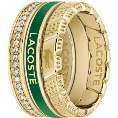 Lacoste souprava ocelových prstenů 2040282 – Zbozi.Blesk.cz