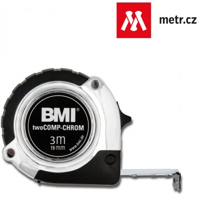 BMI Svinovací metr twoCOMP 3m chrom – Hledejceny.cz