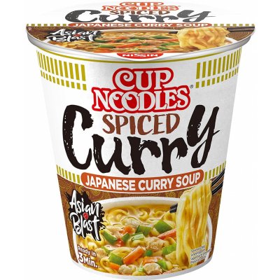 Nissin Cup Nudeln Huhn Curry 67 g – Hledejceny.cz