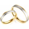 Prsteny iZlato Forever snubní prsteny s linií šestnácti diamantů IZOBBR021AY