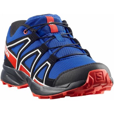 Salomon Speedcross J L49217500 surf the web/fiery red/black – Zboží Mobilmania