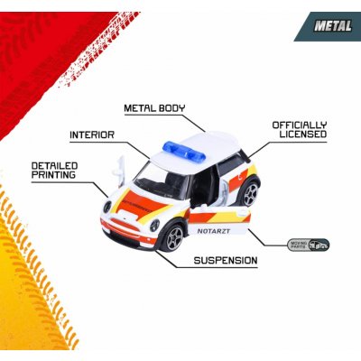 Majorette Auto hasiči/ambulance kovové – Zboží Dáma