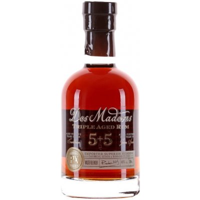 Dos Maderas PX Triple Aged 5+5 Rum 40% 0,2 l (holá láhev) – Hledejceny.cz