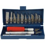 Modelářské nože, sada 13 ks GEKO – Zbozi.Blesk.cz