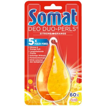 Somat Deo Duo Perls Lemon & Orange osvěžovač myčky 17 g