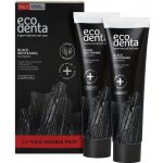 Ecodenta Black Whitening dárková kazeta 2 x 100 ml – Zboží Mobilmania