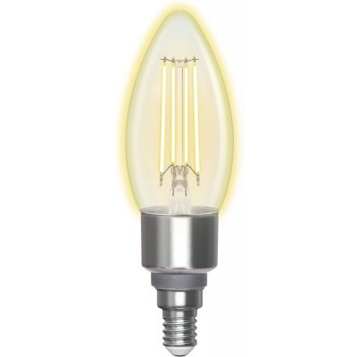 Aigostar B.V. LED Stmívatelná žárovka FILAMENT C35 E14/4,5W/230V 2700-6500K Wi-Fi AI1804 – Zboží Živě