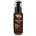 Nishman Beard and Moustache Care Oil olej na bradu 75 ml – Zboží Dáma