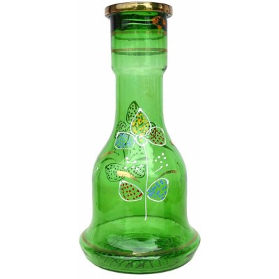 TopMark Váza 30 zelená malovaná – Zboží Mobilmania