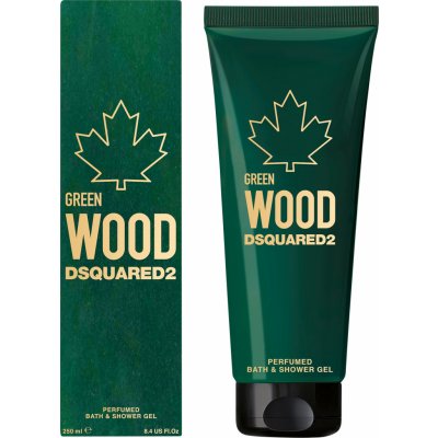 Dsquared2 Green Wood sprchový gel 250 ml – Zboží Dáma