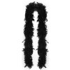 Karnevalový kostým RAPPA Boa černé s peřím Charlestone 180 cm