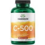 Swanson Vitamin C 500 mg Pufrovaný 250 tablet – Hledejceny.cz