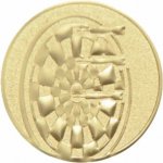 Emblém 50mm "Šipky" zlatý 1065004 – Zboží Mobilmania