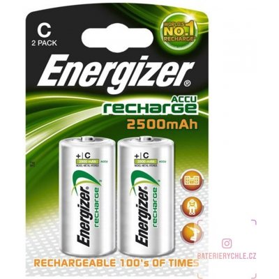Energizer R14 1.2V 2500mAh 2ks ENRC2500P2 – Zbozi.Blesk.cz