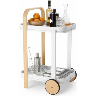 Umbra Bellwood servírovací stolek bílá – Zboží Dáma