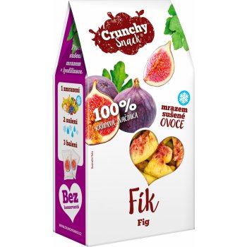 Royal PharmaCrunchy snack Mrazem sušené plátky fiků 20 g