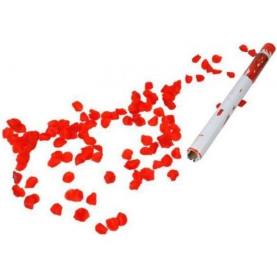 vystřelovací konfety CONFETTI červený – Sleviste.cz