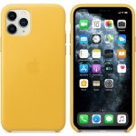 Apple iPhone 11 Pro Leather Case Meyer Lemon MWYA2ZM/A – Zboží Mobilmania