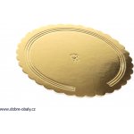 Artigian Dortová podložka zlatá kruh 22cm – Zboží Mobilmania