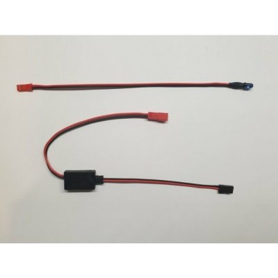 LapMonitor měřící Transponder se oddělenou LED diodou na JST kabelu JR/Futaba connector – Zbozi.Blesk.cz