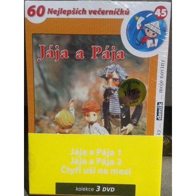 Jája a Pája 1, 2, Čtyři uši na mezi DVD – Zboží Mobilmania