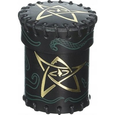 Q Workshop Call of Cthulhu Black & Green Golden Leather Dice Cup – Hledejceny.cz