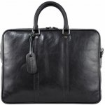 Pánska kožená aktovka 380 čierna – Zboží Dáma