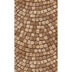 Nese plastik Aquamat 579 přírodní kámen mozaika hnědá 65 x 1500 cm – Zboží Dáma