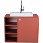 Tom Tailor Color Bath skříňka pod umyvadlo červená 80 cm, 62 cm, 50 cm – Sleviste.cz