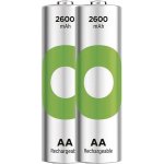GP ReCyko AA 2600 mAh 4ks AB122GPNAAP4 – Zboží Mobilmania